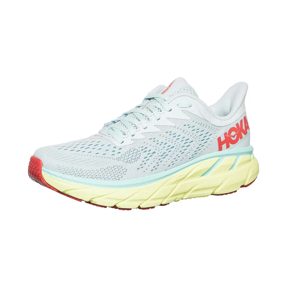 HOKA Clifton 7 Morning Mist / Hot Coral (1110509-MMHC)