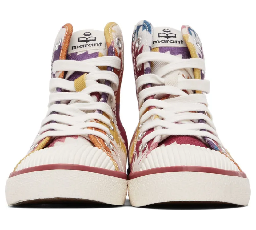 Isabel Marant Multicolor Benkeen Sneakers (22PBK0190-22P078S) (2)
