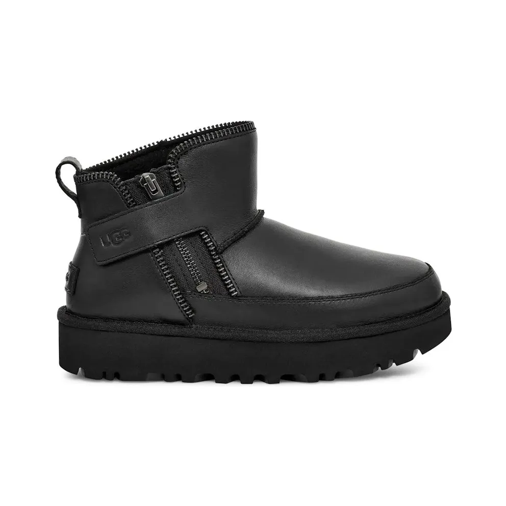 UGG Classic Mini Moto Boot Black (1164690-BLK)