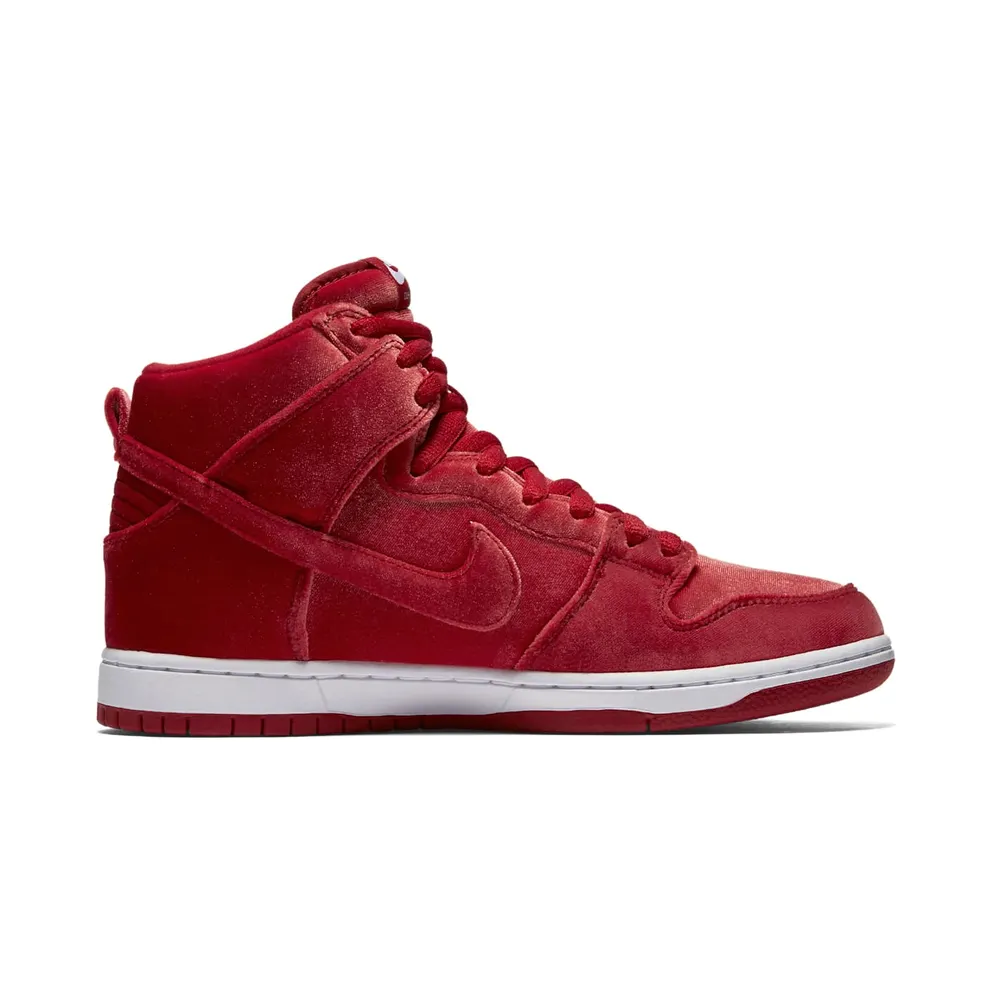 Nike Dunk SB High Red Velvet Gym Red/White/Gym Red (313171-661)