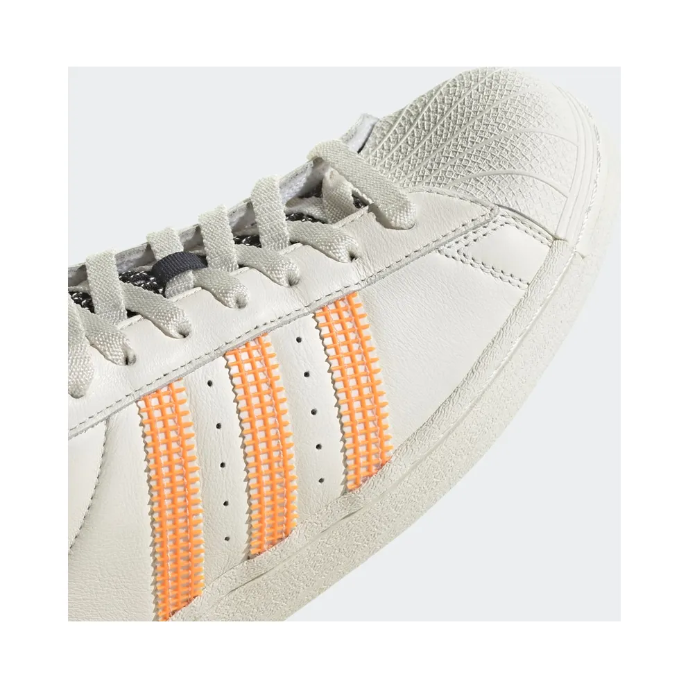 Adidas Superstar Cloud White / Off White / Orange Rush (GZ4376)