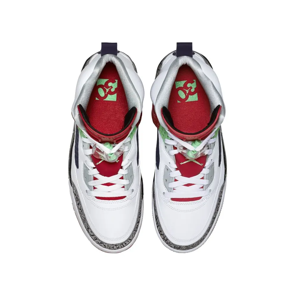 Jordan Spizike Poision Green White/Light Poison Green-University Red-Cool Grey (315371-132)