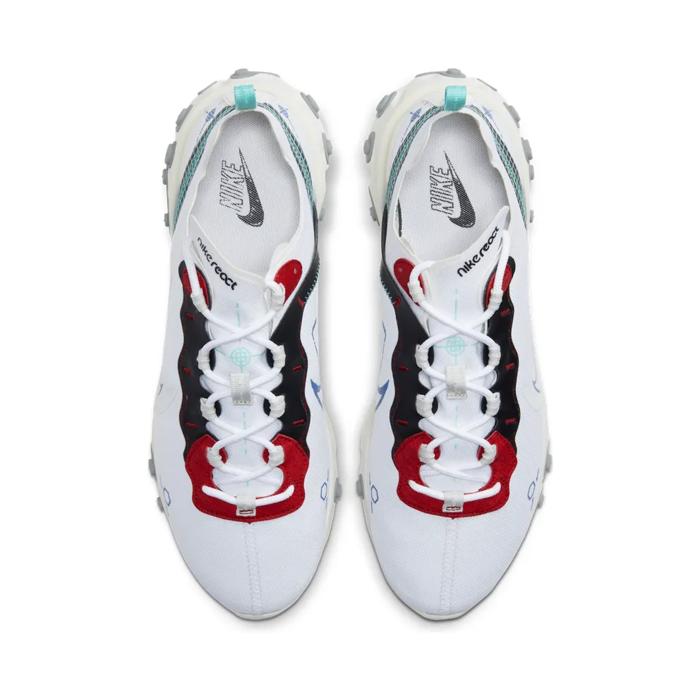 Nike React Element 55 “White / Sail / Black” (CZ7375-100)
