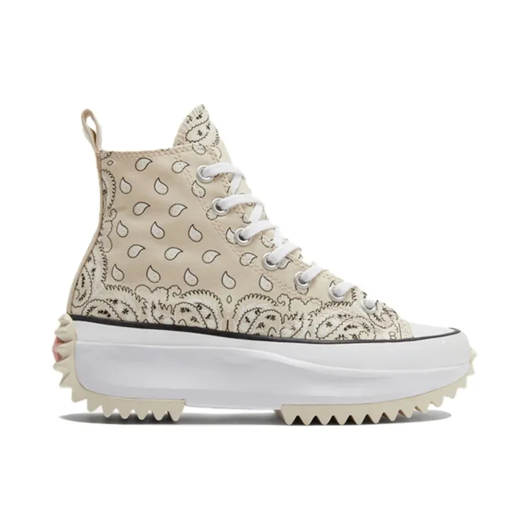 Converse Run Star Hike Hi Paisley Beige (W) (171941C)