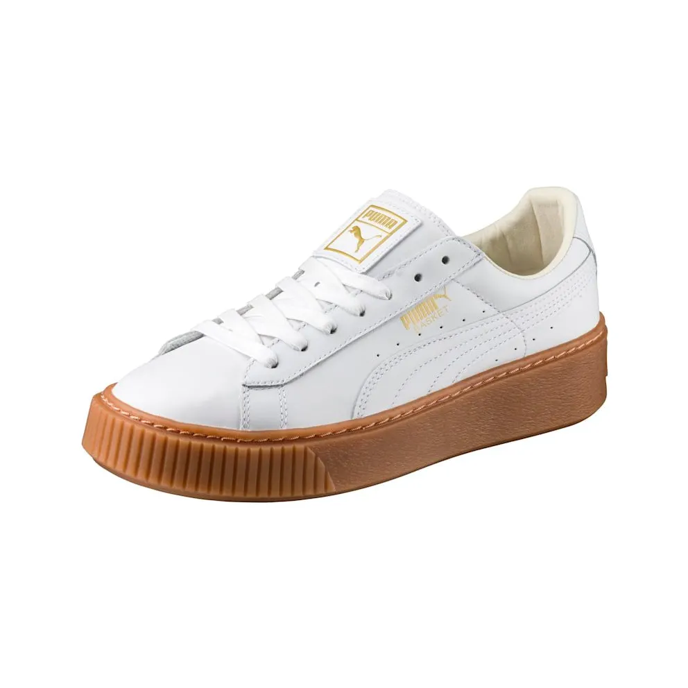 Puma Basket Platform Core Puma White (364040-01)