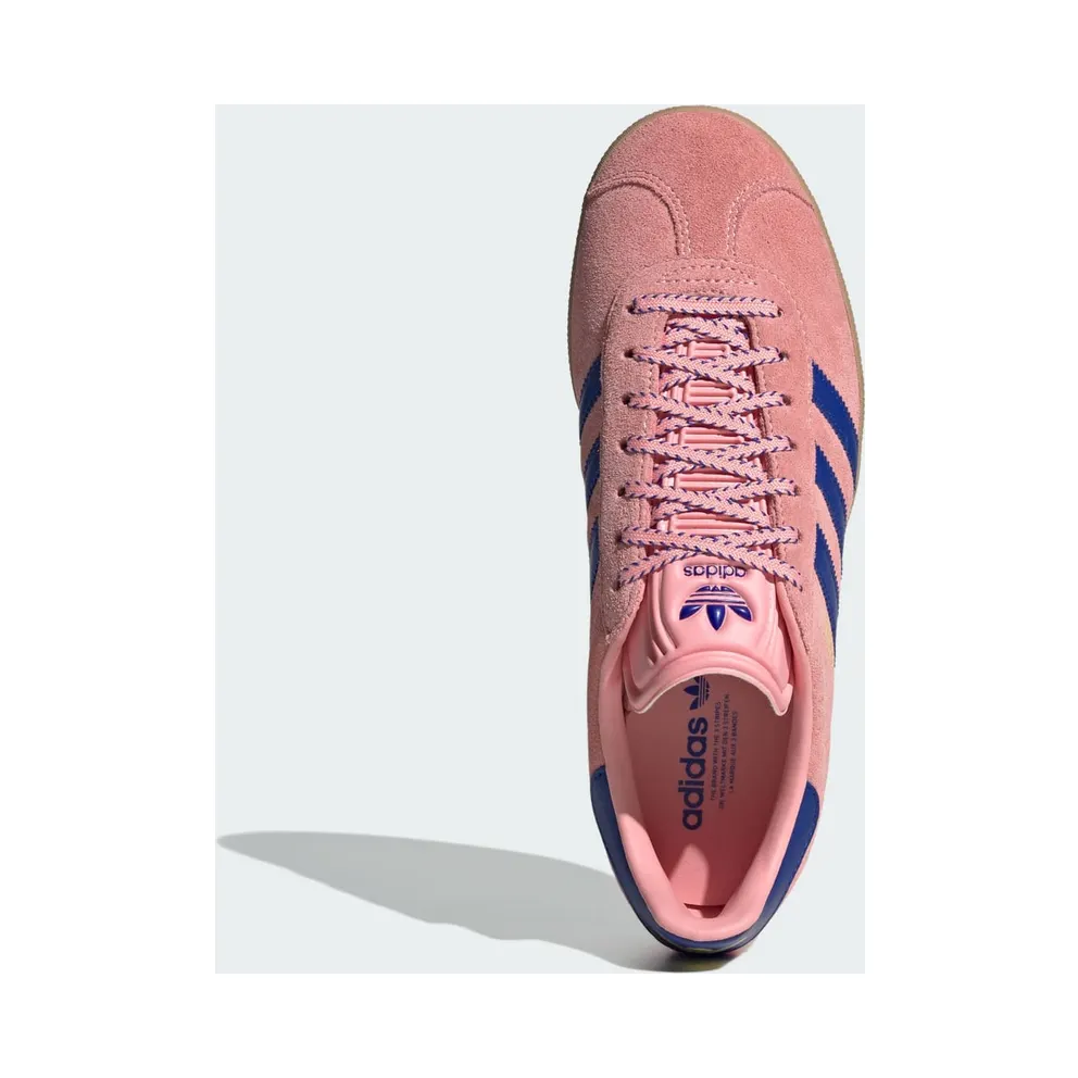 adidas Gazelle Semi Pink Spark Lucid Blue Pure Sulfur (JH7213)