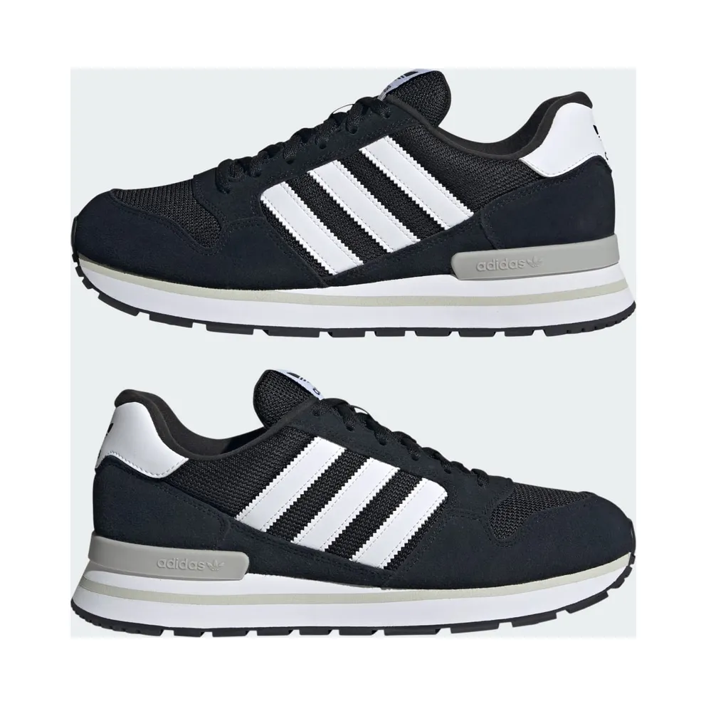 Adidas ZX 500 RS Shoes Core Black / Cloud White / Grey One (KJ2598)