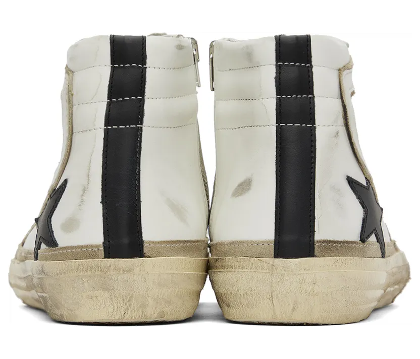Golden Goose White Slide High-Top Sneakers (GMF00369.F003259.11198) (2)
