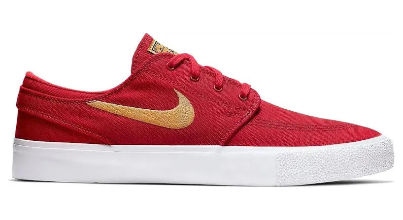 Nike SB Zoom Stefan Janoski Canvas RM University Red Club Gold (AR7718-603)
