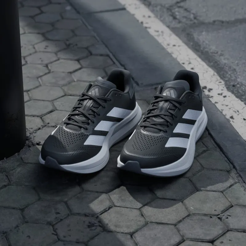 Adidas Duramo Speed 2 Running Shoes Core Black / Cloud White / Grey Five (IH8201)