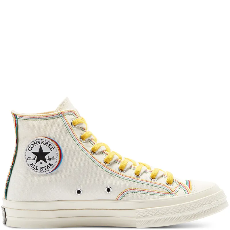 Converse Chuck Taylor All-Star 70s Hi Layers Egret Egret/Multi-White (169047C)