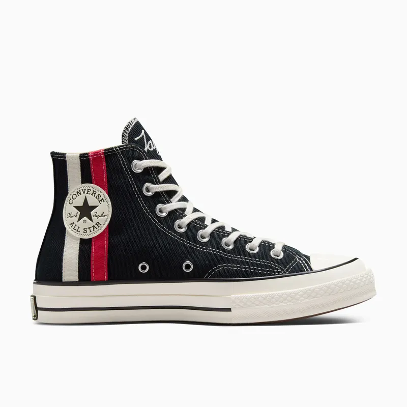 Converse Chuck 70 Archival Stripes Black/Red/Vintage White (A07441C)