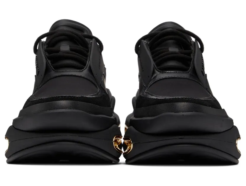 Balmain Black B-Bold Sneakers (XN1VI541LSLD) (2)