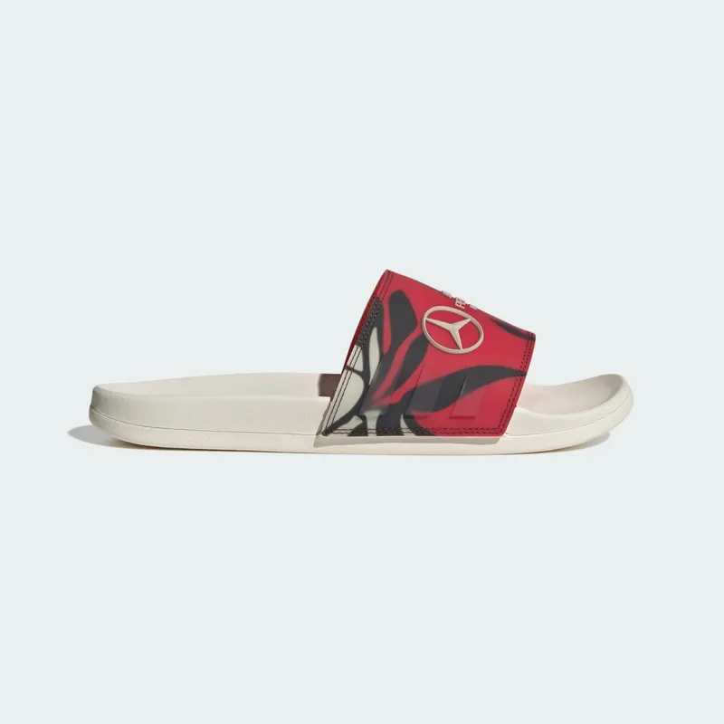 adidas Adilette Comfort Slides Mercedes-AMG Petronas Formula One Team Turbo Aurora Ruby (JQ1937)