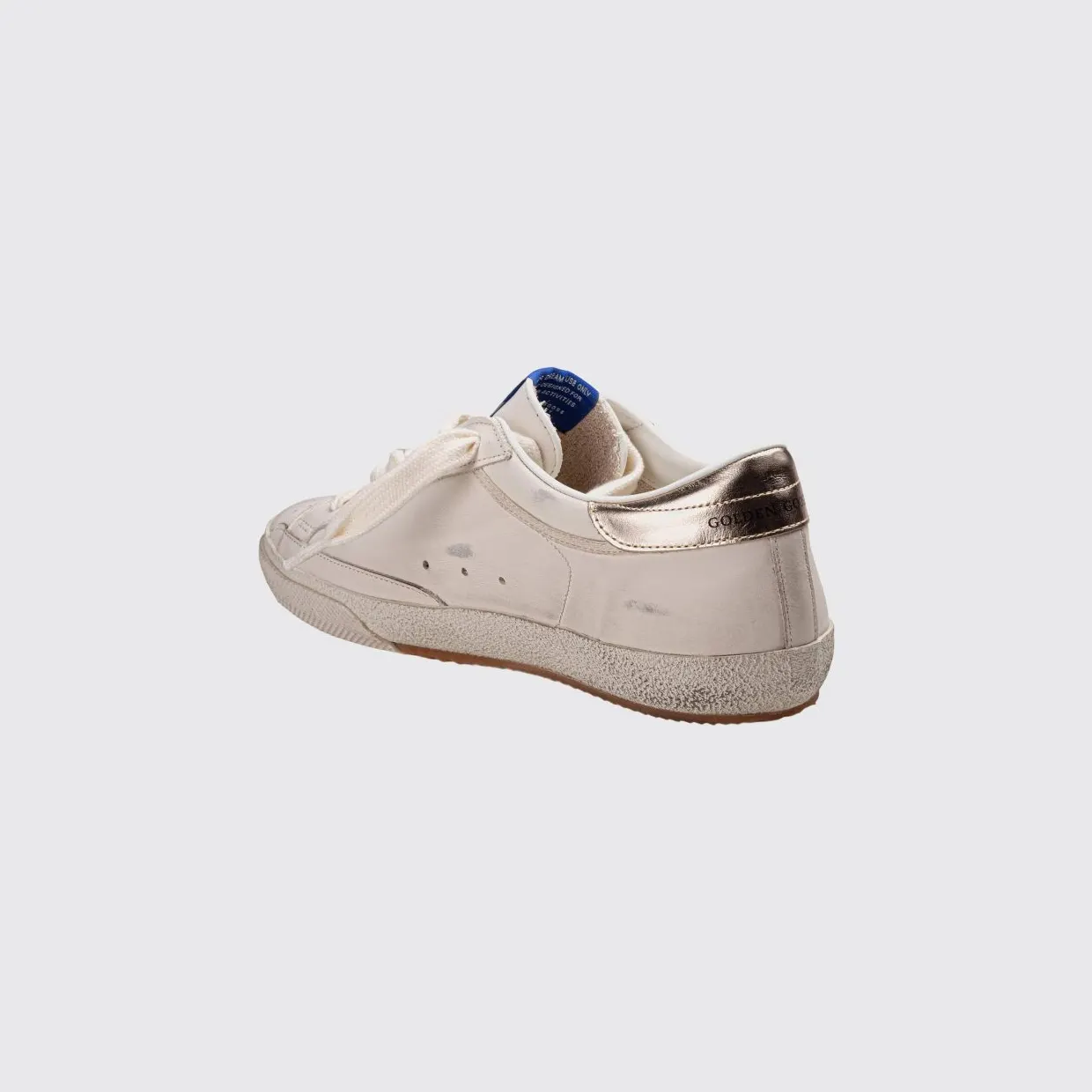 Golden goose Super-Star Distressed-Effect Leather Sneakers White (GMF01003F00813712378) (2)