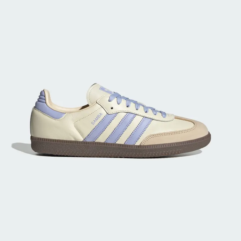 Adidas Samba OG Cream White / Violet Tone / Sand Strata (JI2678)