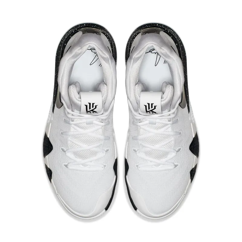 Nike Kyrie 4 White Black White/Black (AV2296-100)