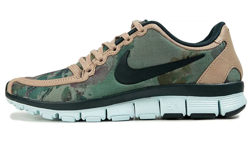 Nike Free 5.0 Liberty Vachetta Tan Dark Atomic Teal (W)