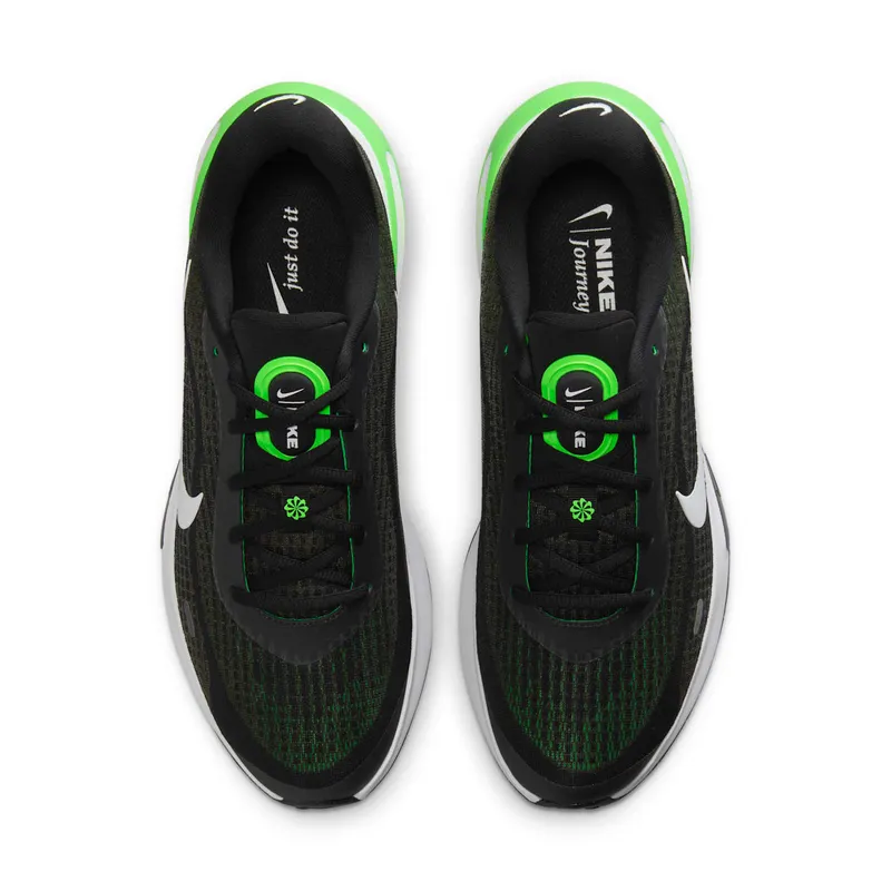Nike Journey Run Black Green Strike Green Shock White (FN0228-007)