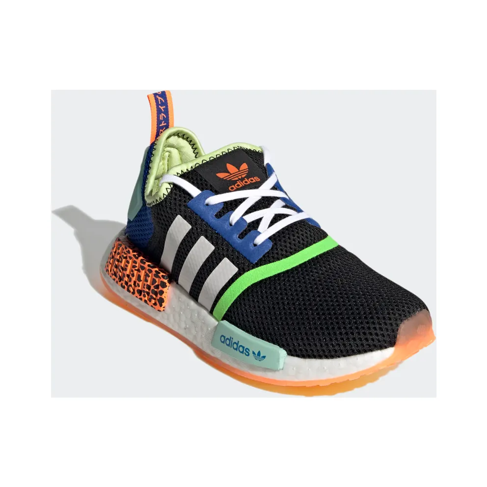 adidas NMD_R1 Core Black / Cloud White / Screaming Orange (G55501)