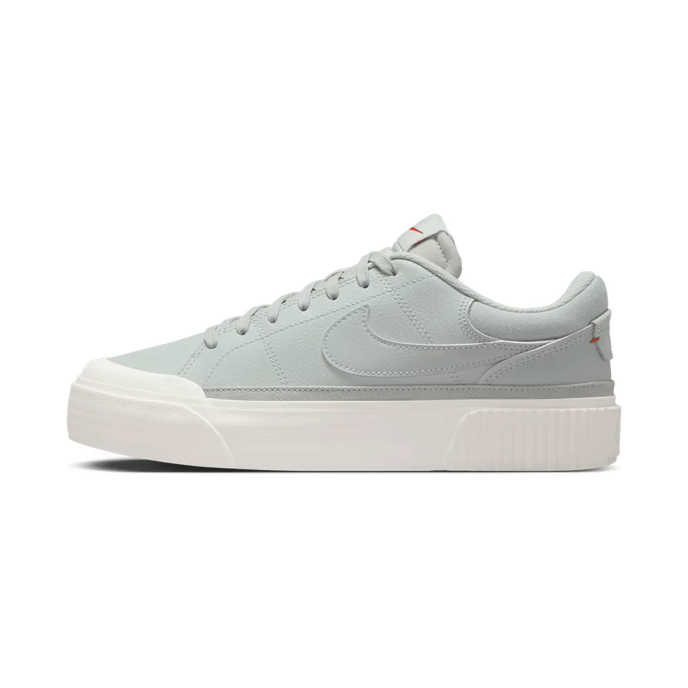 Nike Court Legacy Lift Light Silver Sail Picante Red Feather (DM7590-003)