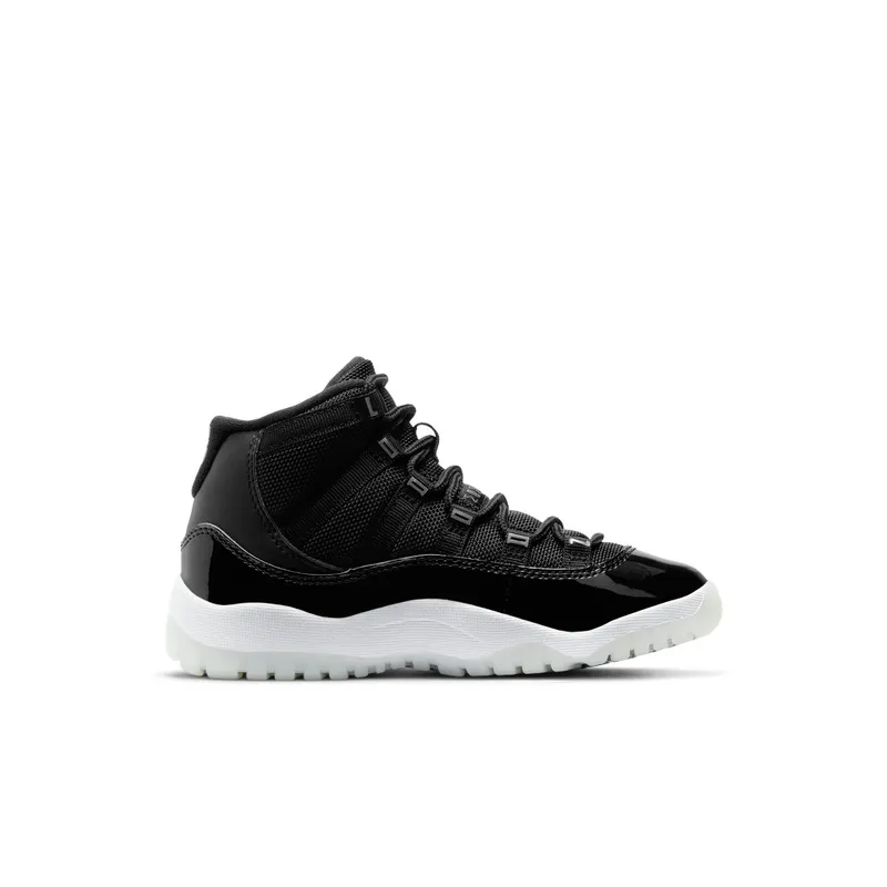 Air Jordan 11 Retro 3/4 Younger Kids’ Black (378039-011)