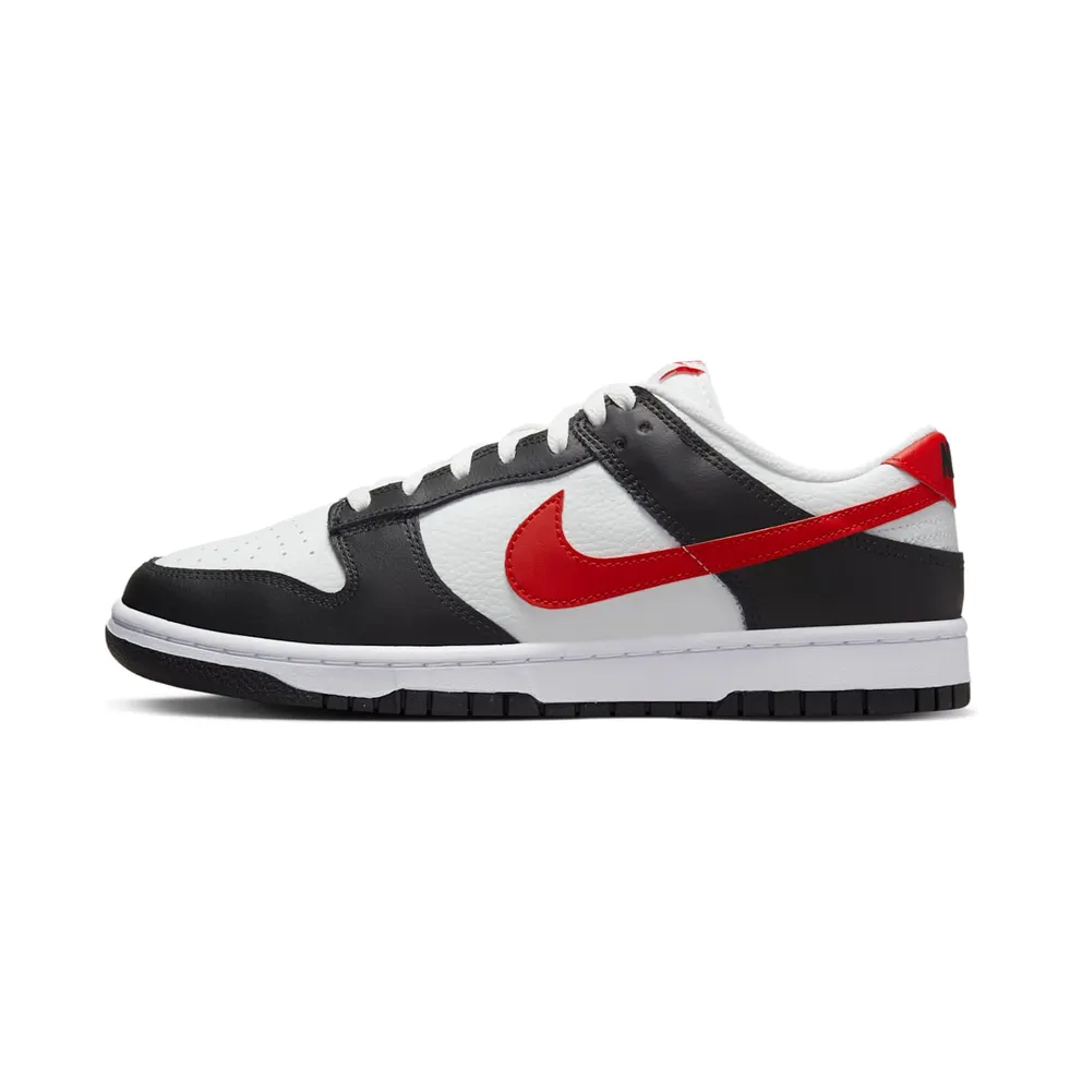 Nike Dunk Low Retro “Red Swoosh Panda” (FB3354-001)