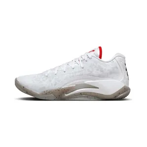 Air Jordan Zion 3 “White / Cement Grey / Pure Platinum / University Red” (DR0675-106)