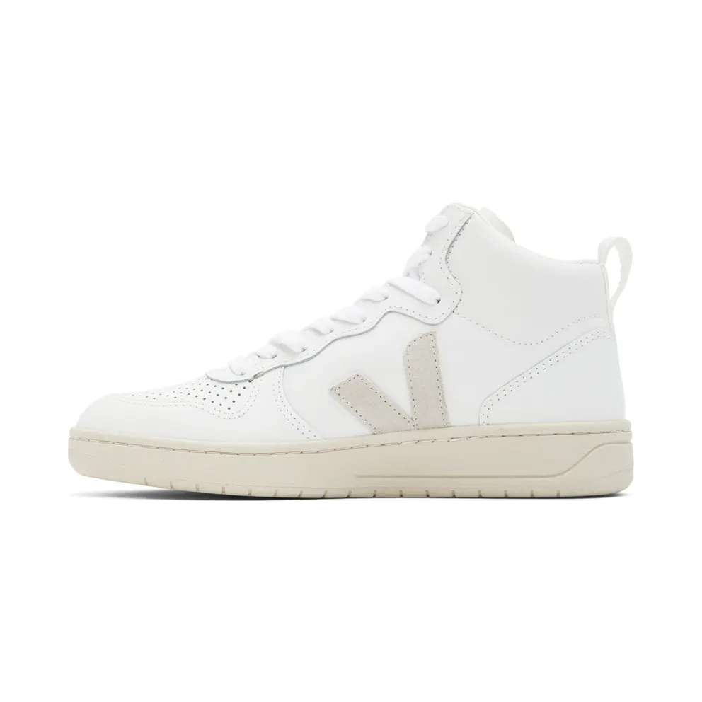 Veja White Leather V 15 High Top (VQ0201270)