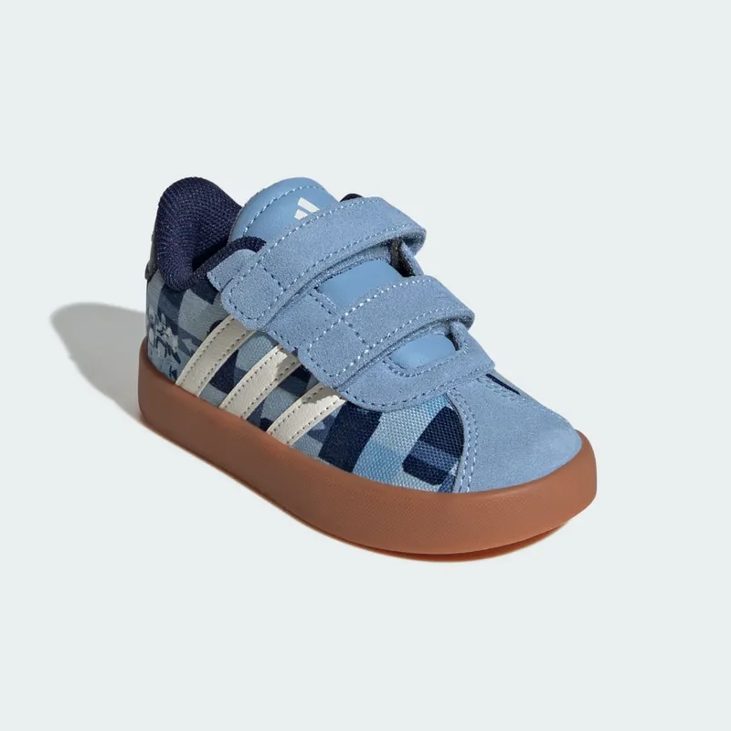 Adidas ADIDAS DISNEY MICKEY MOUSE VL COURT Shoes PEUTERS Ash Blue / Off White / Crew Blue (JH6078)