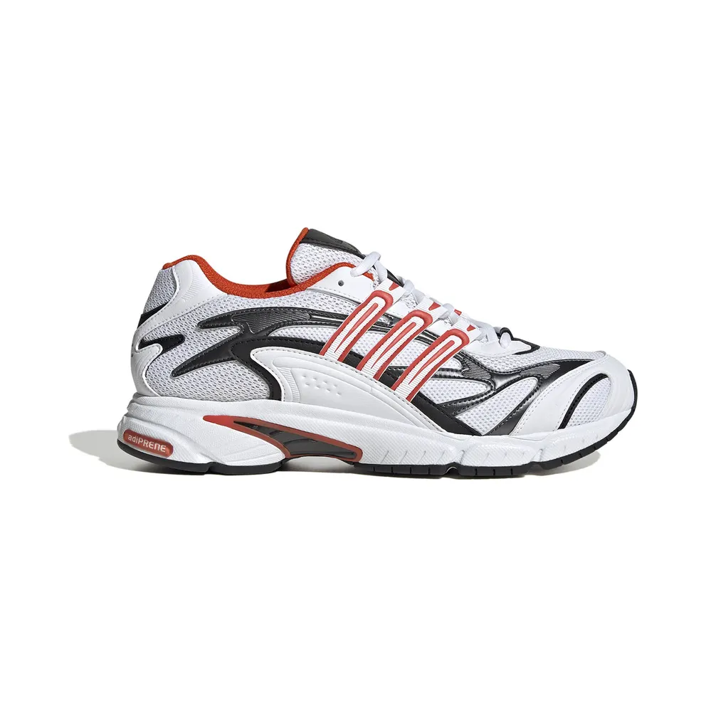 adidas Temper Run 2.0 Cloud White Preloved Red Core Black