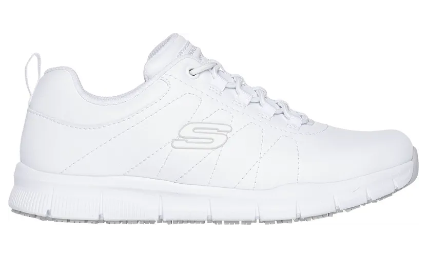 Skechers Work Slip-Resistant: Nampa – Beja Sneaker Wit