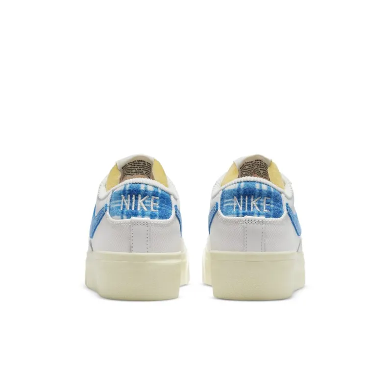 Nike Blazer Low Platform Sail Game Royal (W) (DO2371-133)