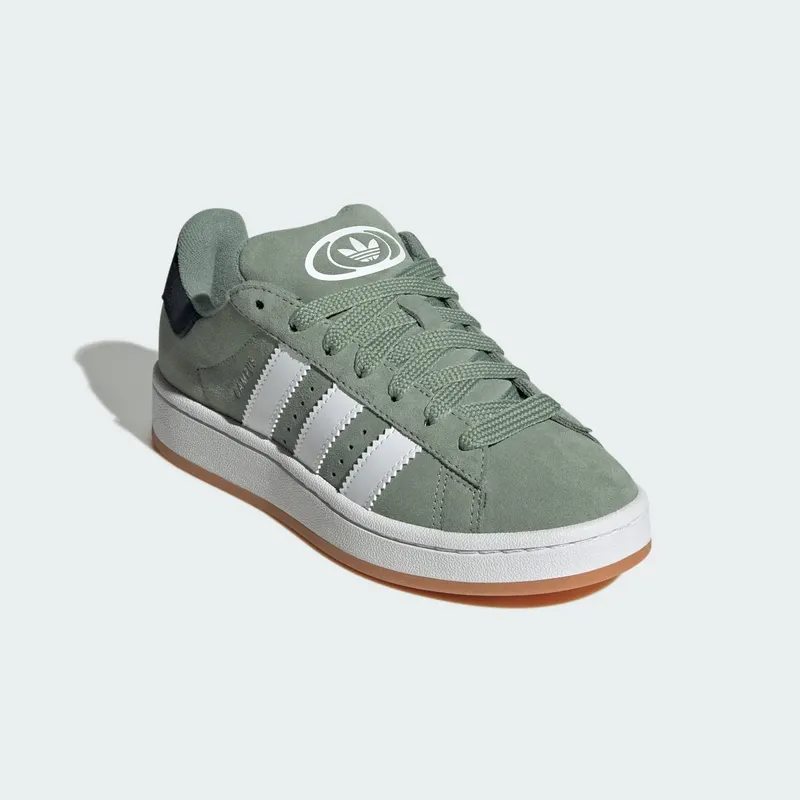 Adidas Campus 00s Silver Green / Cloud White / Gum (JI0283)