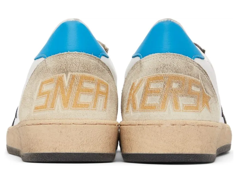 Golden Goose Ball-Star Low White Light Blue (GMF00117F00209981307) (4)