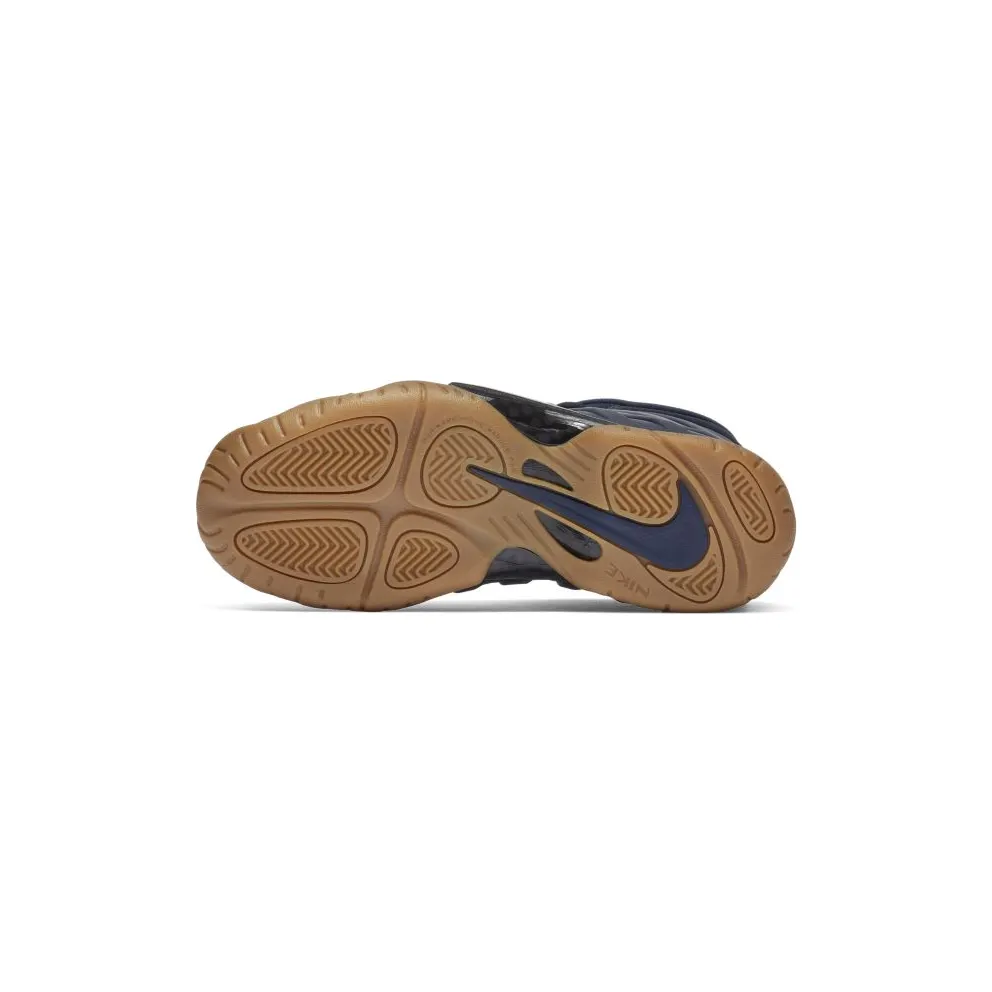 Nike Air Foamposite One Navy Gum (GS) Midnight Navy/Midnight Navy-Gum Light Brown-White (644791-405)