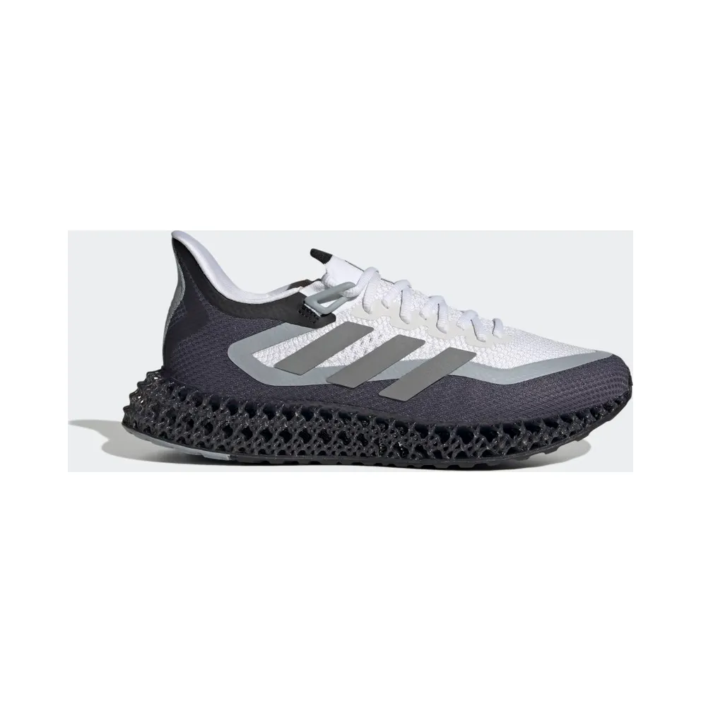 adidas 4D FWD Laufschuh Cloud White / Silver Metallic / Light Grey (HP7663)
