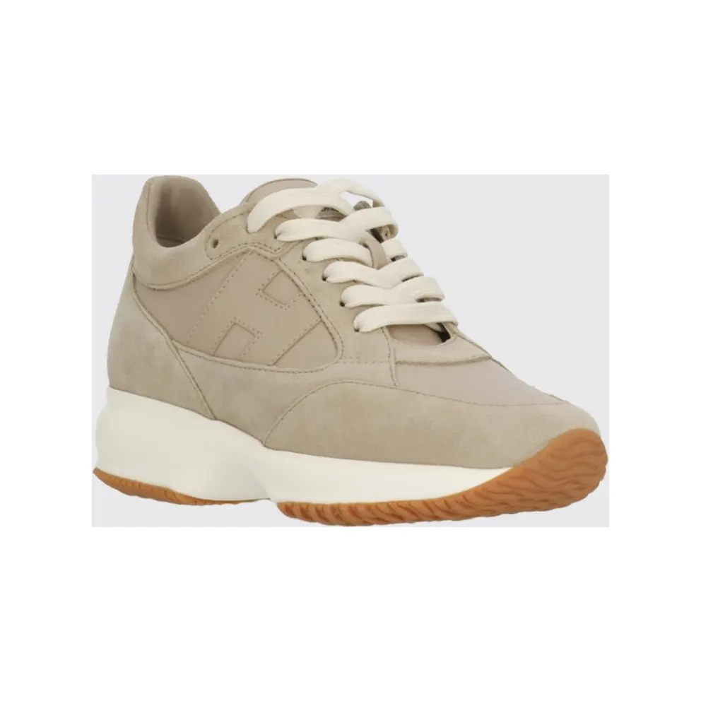 Hogan Interactive Suede Sneakers Beige (HXW7130GC60UHC0RWJ)