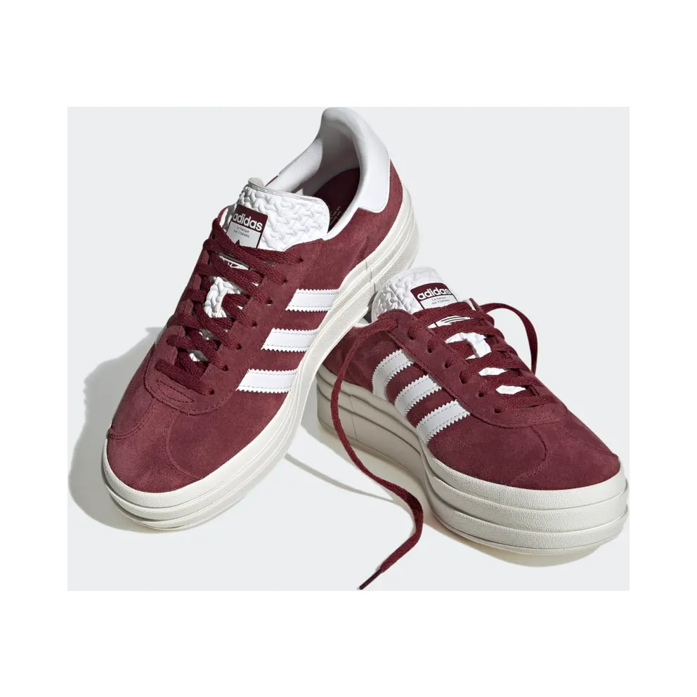 Adidas Gazelle Bold Shadow Red / Cloud White / Core White (HQ6892)