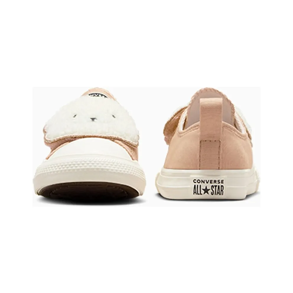 Converse Chuck Taylor All Star One Strap Sherpa Bear Easy-On Warm Quarry/Egret/Black (A10040C)