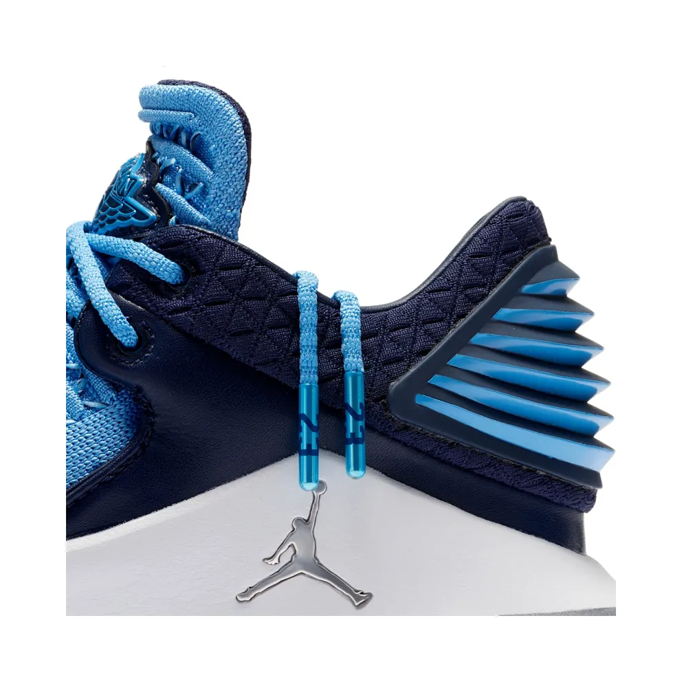 Jordan XXXII Low University Blue Black White Metallic Silver (AA1257-401)