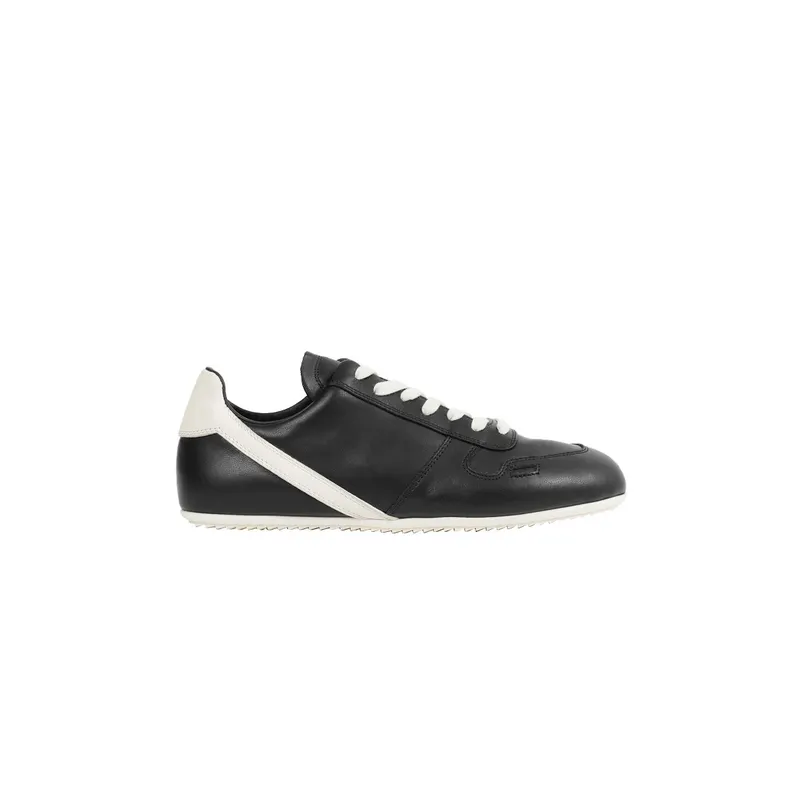 Rick Owens Lace-up Fastening Leather “Black” (RU02F4889 LCO 911)