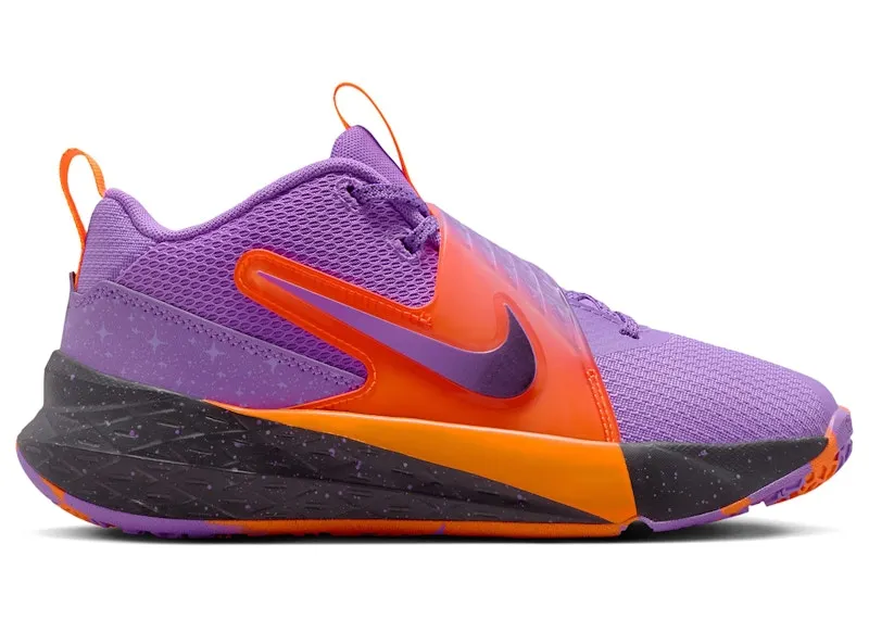 Nike Team Hustle D 12 Bright Violet Total Orange (IO9848-500)
