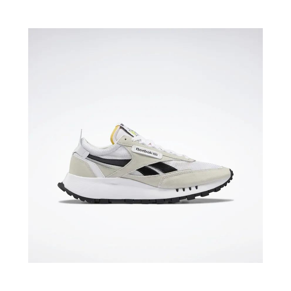 Reebok Classic Leather Legacy Cloud White / Core Black / Acid Yellow (S24170)