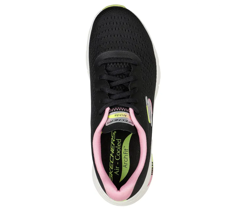 Skechers Arch Fit – Infinity Cool – Black / Multi (149722 BKMT)