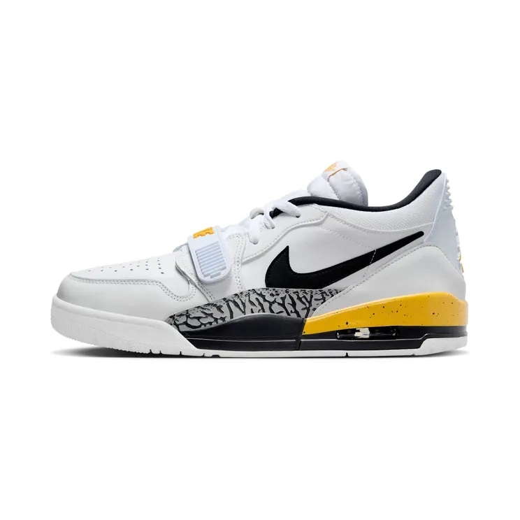Jordan Legacy 312 Low Rare Air “White / Yellow Ochre / Wolf Grey / Black” (CD7069-107)