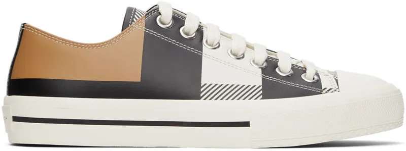 Burberry Black & White Exploded Check Larkhall (8043606)