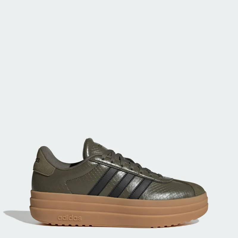Adidas VL COURT BOLD-Shoes Olive Strata / Core Black / Gum (IH9138)