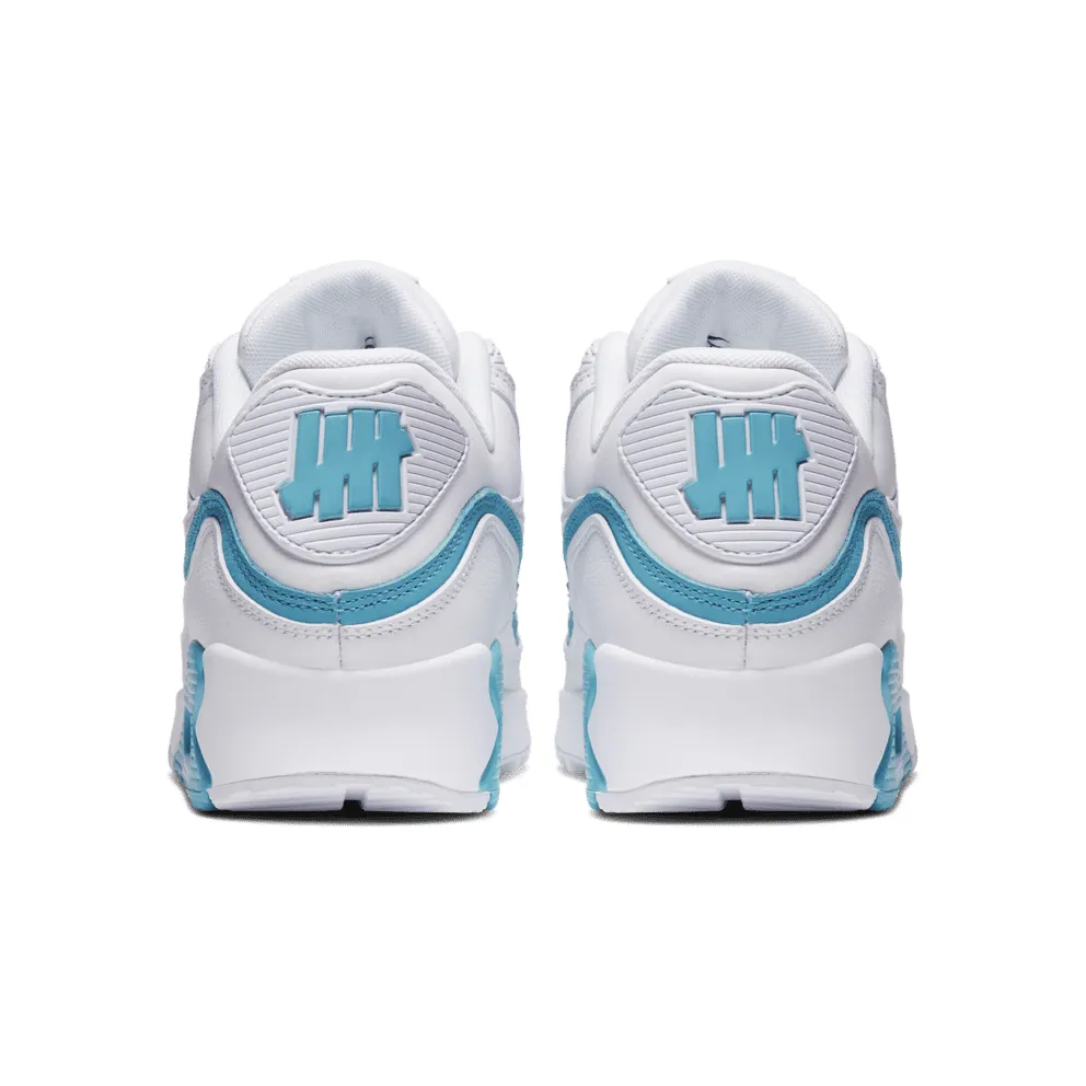 Nike Air Max 90 Undefeated White Blue Fury White/Blue Fury (CJ7197-102)