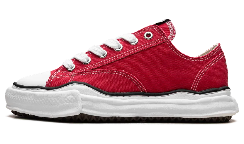 Maison Mihara Yasuhiro Peterson OG Sole Canvas Low “Red” (A01FW702-RED)